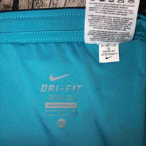 Nike Running Shorts | 7” with interior shorts | Teal & Blue | Men’s XL - Picture 7 of 8